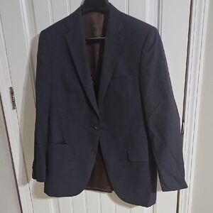 Daniel Cremieux Navy Checkered Blazer